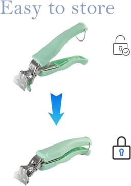 Bowl Gripper Clip - RVS Keuken - 2 pcs Retriever Tongs - Met Anti-Slip pp Handgreep voor Air Fryer - Voor Het Optillen van Heet Etenswaren - Roestvrij Stalen Kom Gripper Clip - Antislip Retriever Tongs Voor Stomer - 2 stuks - Roze + Groen — thumbnail 5