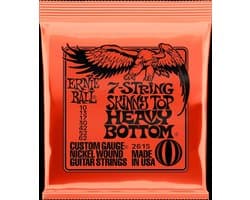 Ernie Ball 2615 Skinny Top Heavy Bottom elektrische gitaarsnaren 7-snarig (010-062)