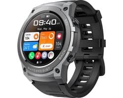 Xssive SW13 - Smartwatch Heren - 3-in-1 Robuuste Smartwatch met 2 Extra Frames - AMOLED - Bellen - Waterdicht - 7 Dagen Lange Batterijduur - Smartwatch