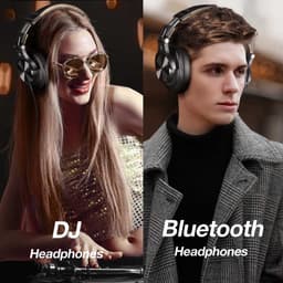 OneOdio Fusion A70 Zwart/Goud – Draadloze Over-Ear Koptelefoon – DJ & Studio – Hi-Res Audio — thumbnail 6