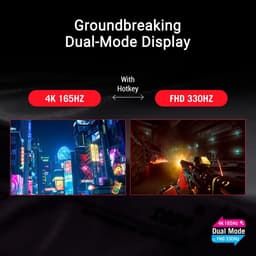 ASUS ROG Strix OLED XG32UCWG - 4K UHD WOLED Gaming Monitor - 165Hz - USB-C 15W Power Delivery - 0.03ms - 31.5 Inch — thumbnail 14