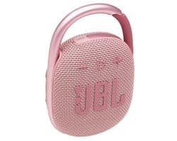 Draagbare Bluetooth Speaker met Karabijnhaak - Water- en Stofbestendig in Roze