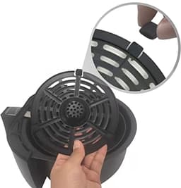Rubber Bumpers voor Air Fryers - Antikras Beschermende Matten — thumbnail 3