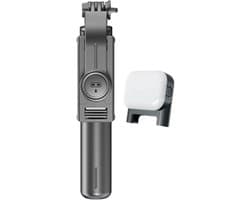 Mobiele telefoon selfie stick, draaibare mobiele telefoonhouder draadloze telescopische selfie stick, compact en draagbaar 360 graden draaibare mobiele telefoonhouder