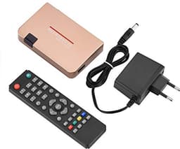 RF to HDMI Converter, Standard Analog TV Receiver Adapter with Remote Control (EU Plug) — thumbnail 2