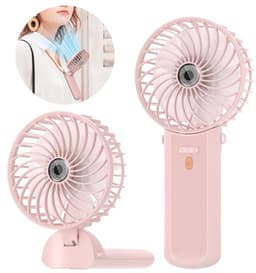 Mini Draagbare Ventilator met USB Oplaadbare Functie en 4 Snelheden — thumbnail 3