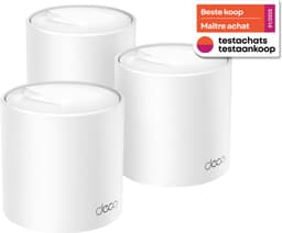 TP-Link Deco X50 (3-pack) Dual-band (2.4 GHz / 5 GHz) Wi-Fi 6 (802.11ax) Wit Intern — thumbnail 3