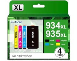 Hoogcapaciteit Cartridges Compatibel voor Officejet Pro 6230 6830 6835 6820 6220 6812 6815 - Zwart, Cyaan, Magenta, Geel (4-pack)