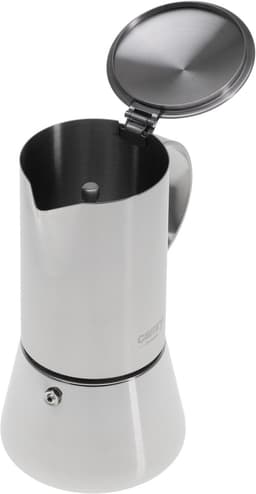 Camry CR 4425 RVS Moka Pot – 6 Kops Espresso Percolator – Geschikt voor Inductie, Gas, Keramisch & Halogeen – 350ml – Veiligheidsventiel – Koffiepot — thumbnail 2