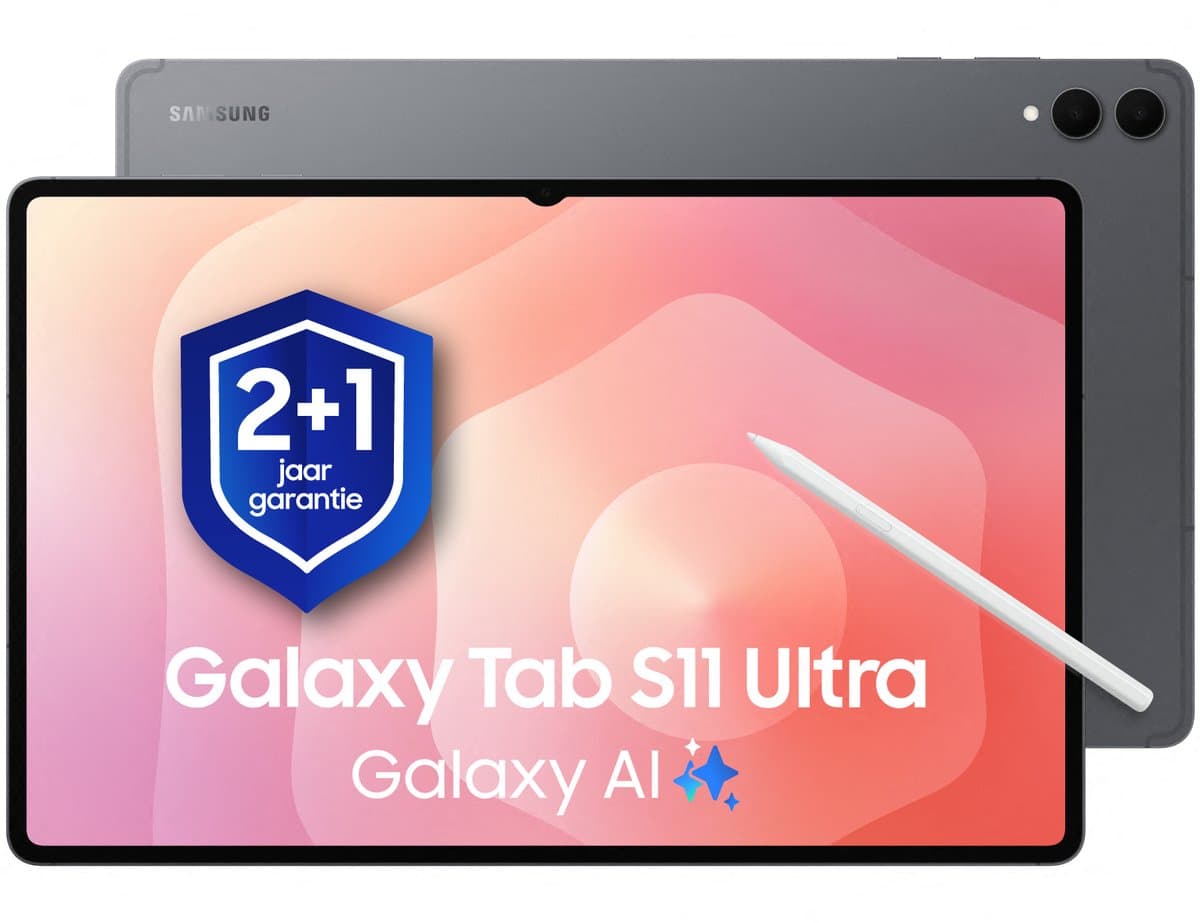 Samsung Galaxy Tab S11 Ultra - 1TB - Gray + 1 jaar extra garantie — afbeelding 1