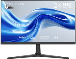 GAME HERO® 24 inch FHD Gaming Monitor - 144Hz -1ms - IPS — thumbnail 1