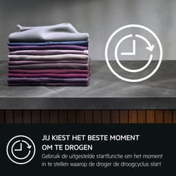 AEG TR78DD32B 7000 SensiDry® - Wasdroger Warmtepompdroger - 8 kg - NL/FR — thumbnail 9