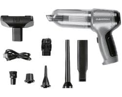 Draadloze Accu Handstofzuiger met Zuig-, Blaas- en Vacuümfunctie - Inclusief 7 Opzetstukken - Ideaal voor Auto en Huis