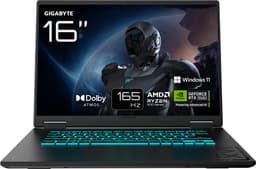 GIGABYTE GAMING A16 3VHK3EE893SH - Gaming Laptop - 16 inch - RTX 5060 - Ryzen 7 - 16GB/512GB — thumbnail 1