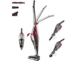 Draadloze Steelstofzuiger 3-in-1 met 40 min. looptijd, 2 snelheden en LED-verlichting