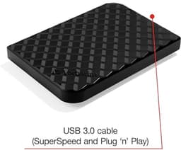 Externe harde schijf 1 TB USB 3.0 - Draagbare opslagoplossing — thumbnail 4