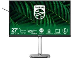 Philips 5000 Series 27B2G5200/00 – Duurzame Ergonomische 27 Inch Eco Monitor – Full HD IPS – 100Hz – Verstelbaar – 5 Jaar Garantie — afbeelding 1