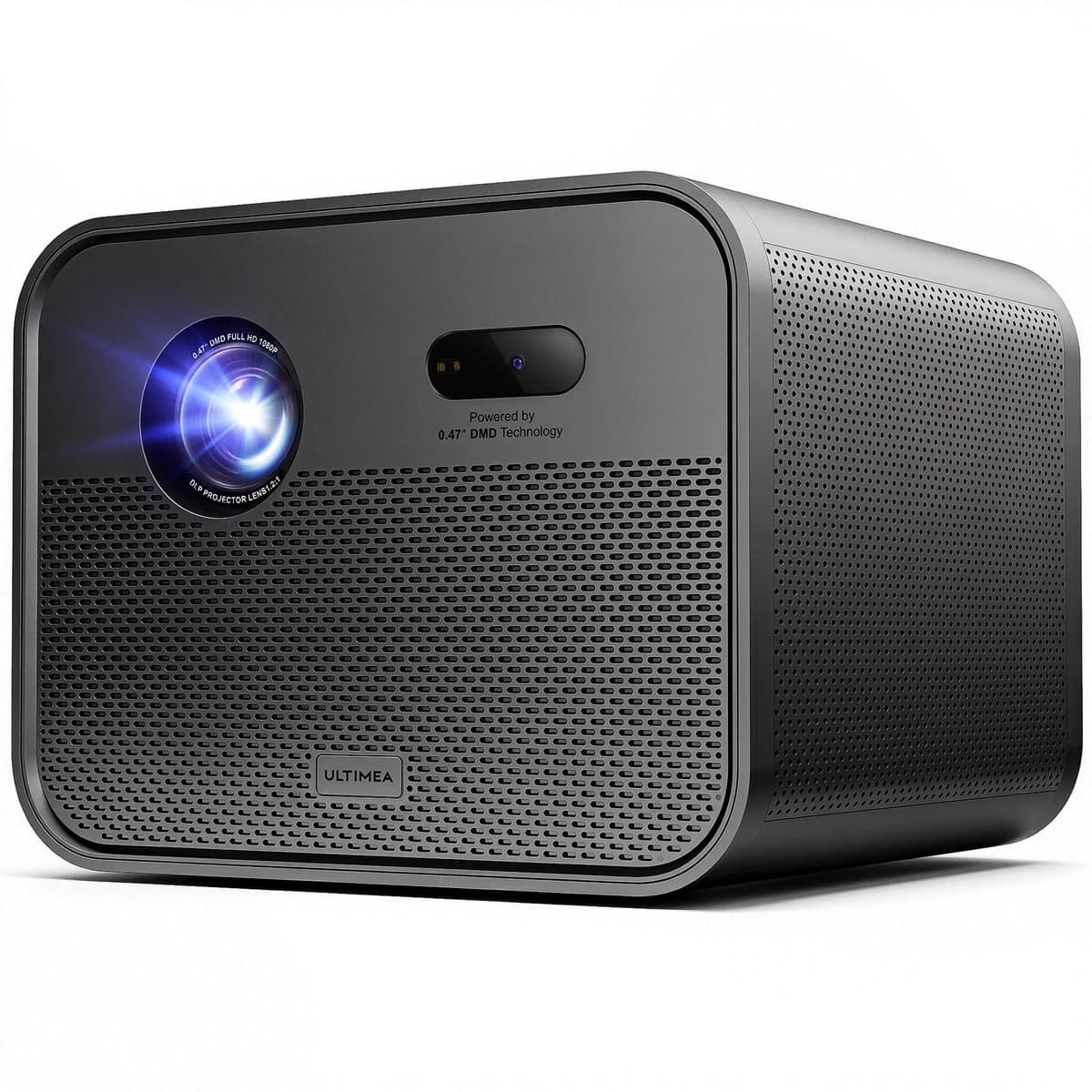 ULTIMEA Poseidon E100 - Slimme Buitenprojector met Google TV, 3D, 4K Beamer Zwart — afbeelding 1