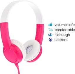 Koptelefoon kinderen met draad - Kinderkoptelefoon - Bedrade hoofdtelefoon - Veilig volume - School - Tablet - Laptop - Reizen - Muziek luisteren — thumbnail 1