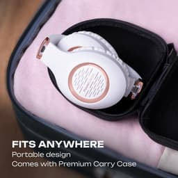 RFWR® Bluetooth Over-Ear Koptelefoon Draadloos met Microfoon en Draagtas - Rose Gold — thumbnail 4