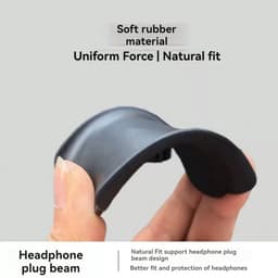Universele hoofdtelefoonstandaard van aluminium voor gaming-hoofdtelefoons, desktop hoofdtelefoonstandaard(wit) — thumbnail 3
