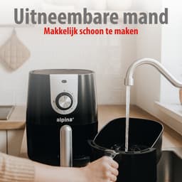 Alpina Airfryer 230 V 2 liter 900 W — thumbnail 3