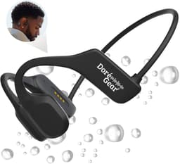 DoréGear® Audio - Bone Conduction Headphone - Open Ear Koptelefoon - 16 GB Interne Geheugenkaart - Sporthoofdtelefoon - Sport oordopjes - Draadloos - Waterbestendig - Met Case — thumbnail 1