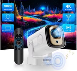 HY310 Mini Beamer – Full HD 1080P Projector – Android 11 – WiFi – Draagbare Thuisbioscoop — thumbnail 2