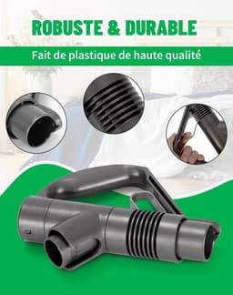 Geschikt voor Dyson Stofzuigerslang Handgreep-Vervanger voor 917276-05, 917276-06 – Compatibel met DC26, DC29, DC36, DC37, DC46, DC33C, DC48, DC52 – ervangende handgreep voor Dyson stofzuigeraccessoires -Ergonomisch & Duurzaam — thumbnail 4