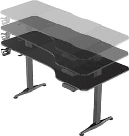 VDD Gaming - Bureau - Elektrisch in Hoogte verstelbaar - Zit-sta bureau - Game bureau - Computer Tafel - Gaming Desk - Game Bureaus - 160 x 75 cm — thumbnail 7