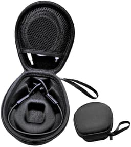 Hoofdtelefoonhoes - Harde hoes - Beschermhoes - Opberghoes voor hoofdtelefoon - Zwart - Reishoes - Compatibel met Aftershokz, Trekz, Air, Aeropex - ANMI — thumbnail 1