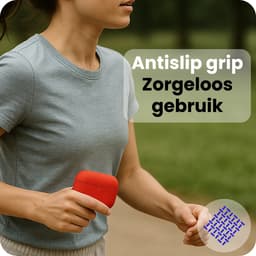 Hoesje - Geschikt voor Apple Airpods Pro 3 - Siliconen Hoes met Clip - Silicone Case Cover - Rood — thumbnail 5