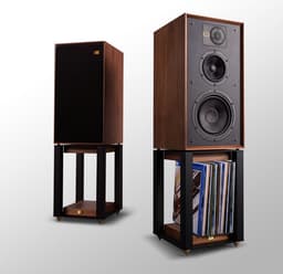Wharfedale Linton Speakers met Luidspreker standaard - Hifi Stereo Set - Luidspreker Boxen - 3-weg Luidspreker - Set van 2 - Walnoot — thumbnail 5