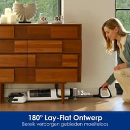 Tineco Floor One S6 Stretch - Vloerreiniger - draadloos - Stofzuigt en dweilt harde vloeren tegelijkertijd - 40 min accuduur — thumbnail 10