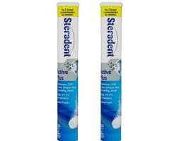 Steradent Reinigingstabletten - Active Plus 2 x 30 Tabletten