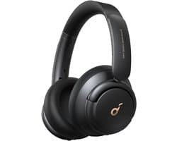 Soundcore by Anker Life Q30 Hybrid Active Noise Cancelling Headphones with Multiple Modes, Hi-Res Sound, 40H Playtime, Fast Charge, Soft Earcups, Bluetooth Headphones, Travel - Zwart