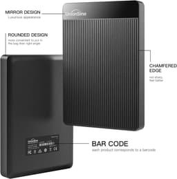 Externe Harde Schijf 5TB Ultra Slim Draagbare USB 3.0 HDD — thumbnail 4