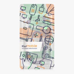 kwmobile Strap Compatible with Samsung Galaxy Buds 3 Pro - Silicone Cord Holder for Wireless Earphones - Lavender — thumbnail 6
