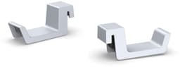2 stucksKoptelefoonstandaard, eenvoudig mini-ontwerp, Geschikt voorSony Playstation 5 Koptelefoonstandaard, wit — thumbnail 1