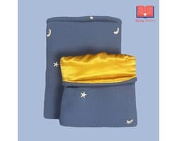 Story Sleeve - Book Sleeve / E-reader Sleeve Sterrenstof - 27 x 23 cm - Ook geschikt voor E-reader - Boekenhoes - Boekbeschermer - Boekhoes - Booksleeve - Voor boek