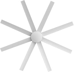 CREATE - Stille plafondventilator van 40W verkrijgbaar in meerdere maten - Wit - Ø165cm - Geen licht - WIND INDUSTRIAL — thumbnail 2