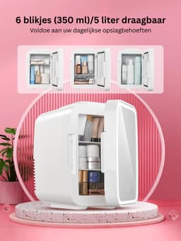 Mini Koelkast - Minibar - Skincare Fridge — thumbnail 4