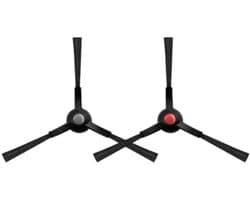 2x Zijborstel geschikt voor Eufy Omni S1 Pro, E25, E28 Robotstofzuiger