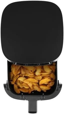 Airfryer - Heteluchtfriteuse 4 Liter met Touchscreen - Airfryer met 9 Functies en 8 Programma's - Vetarm Frituren, Bakken en Grillen - Inclusief Vaatwasserbestendige Accessoires - Geschikt voor 4 Personen — thumbnail 2