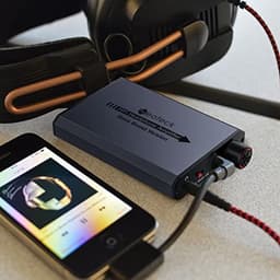 Draagbare Hifi Hoofdtelefoonversterker met Lithiumbatterij en Aluminium Oppervlak — thumbnail 2
