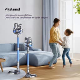 mavoa® Steelstofzuiger draadloos - Steelstofzuifer zonder zak met accu - Steelstofzuigers met kruimeldief — thumbnail 5