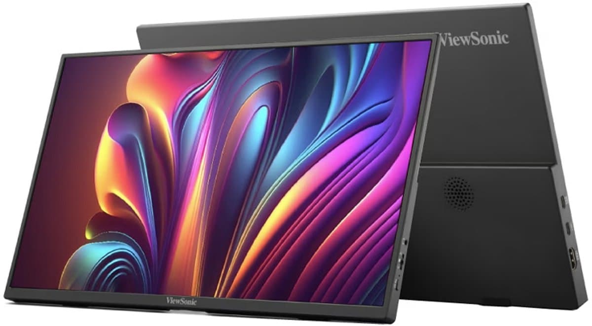ViewSonic VA1650 - 16″ FHD IPS - Portable Monitor - Flicker Free - 1xUSB-C/1xHDMI — afbeelding 1