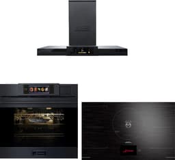 Inbouwoven - KAISER - EH 6341 - XXL Multi 37, multifunctionele - elektrische - stoomoven met stoomreiniging - 60 cm + KCT 9140 FI inductiekookplaat - 90 cm + AT 9342 – Afzuigkap 90 cm, TFT-display, 1100 m³/h — thumbnail 1