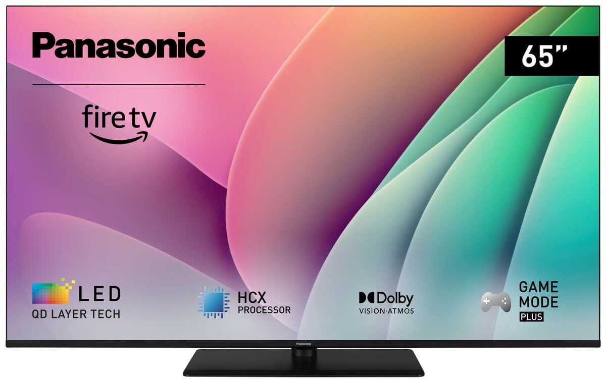 Smart TV Panasonic TV65W80AEZ 65" 4K Ultra HD HDR QLED — afbeelding 1