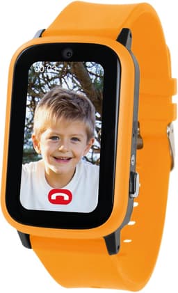 One2track Connect UP oranje | GPS horloge voor kinderen | Bekijk de locatie van je kind. Stel veilige zones in. En videobellen met de leukste smartwatch voor kinderen — thumbnail 5